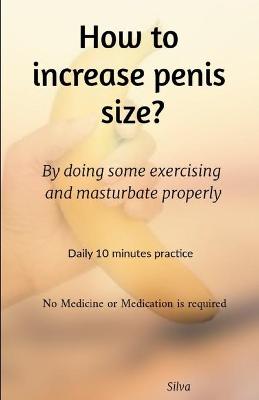 Book cover for How to increase penis size?