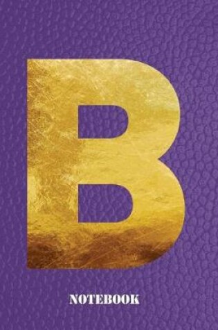 Cover of B Notebook