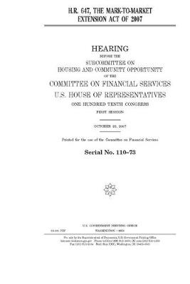Book cover for H.R. 647