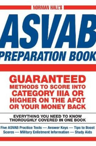 Cover of Norman Hall's Asvab Preparation Book