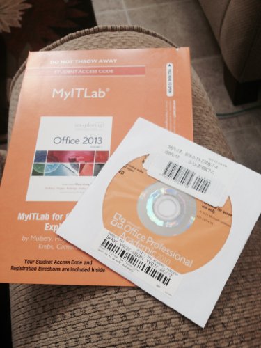 Book cover for MyLab IT with Pearson eText -- Access Card -- for Exploring Microsoft Office 2013 Volume 1