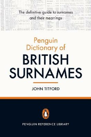 Cover of The Penguin Dictionary of British Surnames