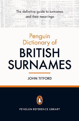 Book cover for The Penguin Dictionary of British Surnames