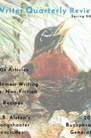 Cover of Writer Quarterly Spring 2018