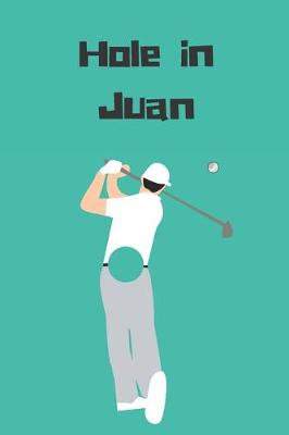 Book cover for Hole in Juan - Notebook
