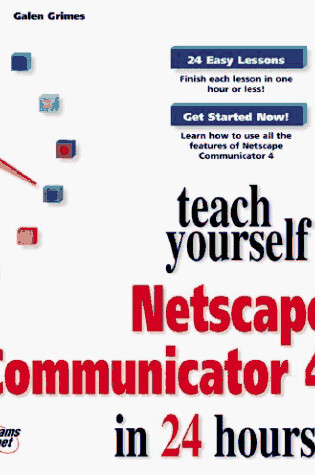 Cover of Sams Teach Yourself Netscape Navigator in 24 Hours