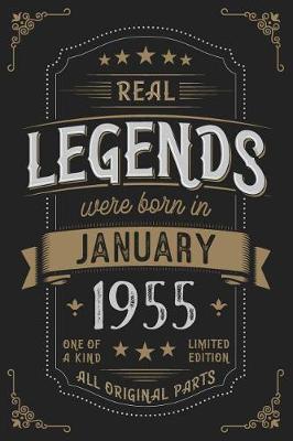 Book cover for Real Legendes were born in Januar 1955