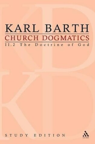 Cover of Church Dogmatics Study Edition 11