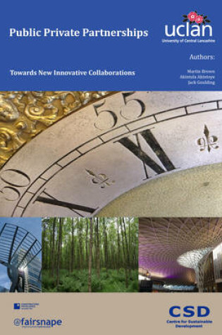 Cover of Public Private Partnerships, Towards New Innovative Collaborations