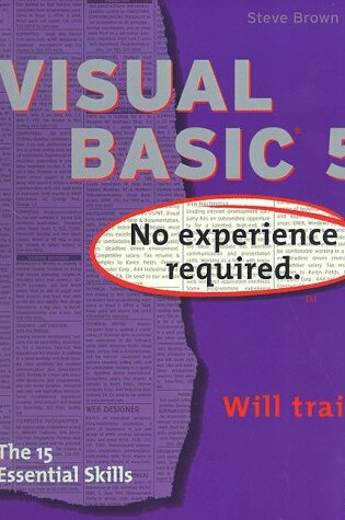 Cover of Visual Basic 5 No Experience Required