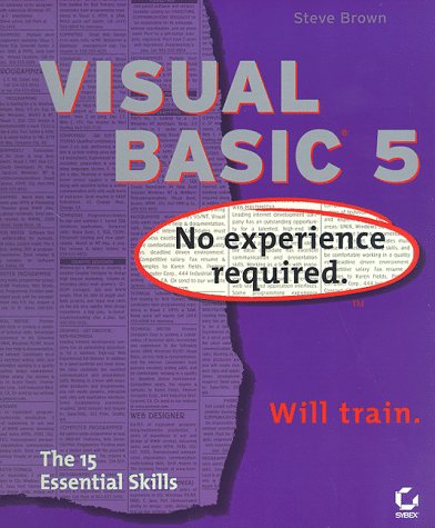 Book cover for Visual Basic 5 No Experience Required