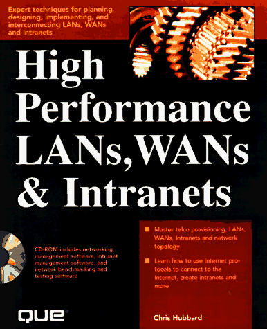Book cover for High Performance LANs, WANs and Intranets