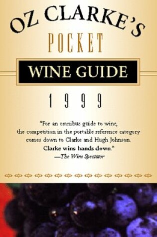 Cover of Oz Clarke's Pocket Wine Guide 1999