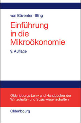 Cover of Einführung in Die Mikroökonomie