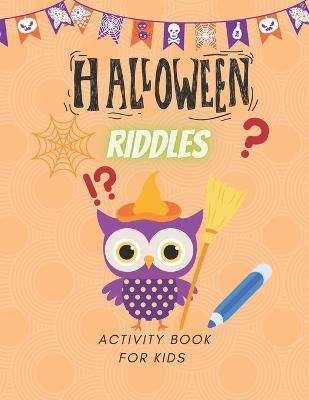 Book cover for Halloween Riddles