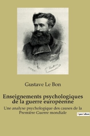 Cover of Enseignements psychologiques de la guerre europ�enne