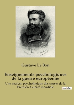 Book cover for Enseignements psychologiques de la guerre europ�enne
