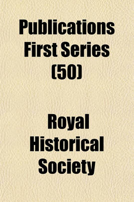 Book cover for Publications First Series (50)