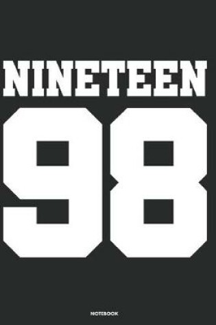 Cover of Nineteen 98 Notebook