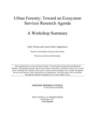 Book cover for Urban Forestry