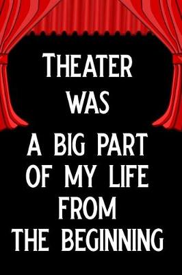 Book cover for Theater Was a Big Part of My Life from the Beginning