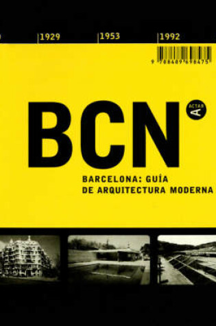 Cover of Architecture Guide to Barcelona