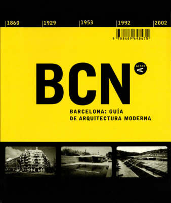 Book cover for Architecture Guide to Barcelona