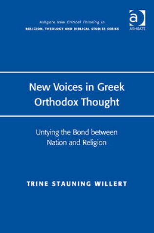 Cover of New Voices in Greek Orthodox Thought