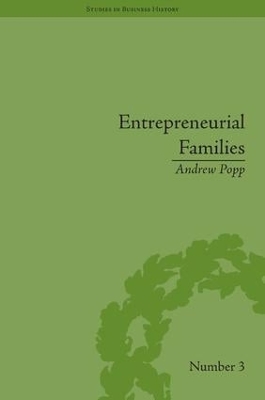 Book cover for Entrepreneurial Families