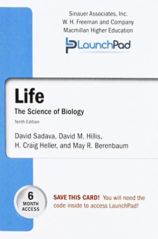 Cover of Launchpad Card for Sadava's Life (1-Term Access)