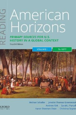 Cover of Reading American Horizons