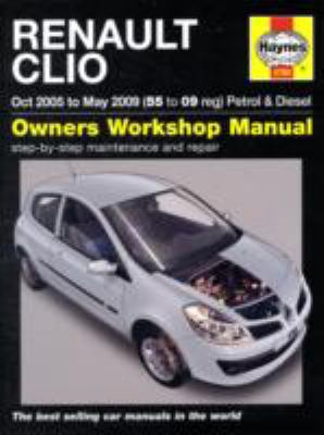 Book cover for Renault Clio Petrol and Diesel Service and Repair Manual