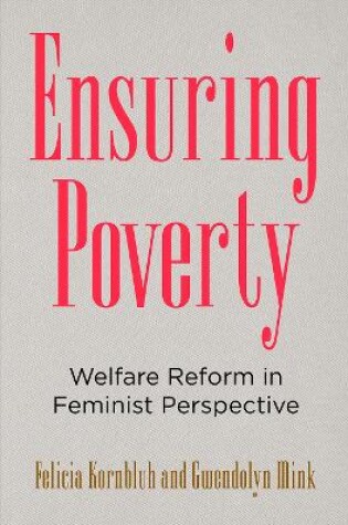 Cover of Ensuring Poverty