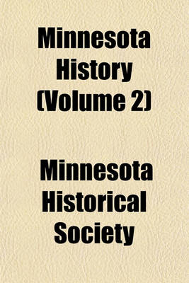 Book cover for Minnesota History (Volume 2)