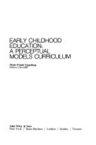 Cover of Early Childhood Education