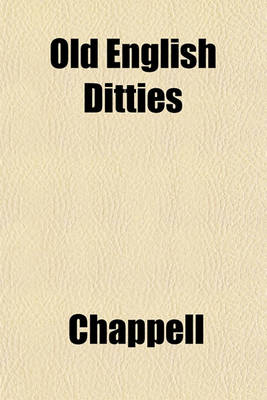 Book cover for Old English Ditties