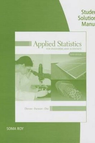 Cover of Student Solutions Manual for Devore/Farnum/Doi's Applied Statistics for  Engineers and Scientists, 3rd