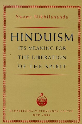 Cover of Hinduism