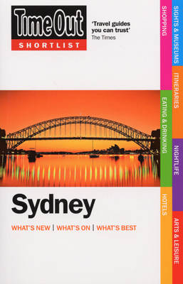 Book cover for "Time Out" Shortlist Sydney