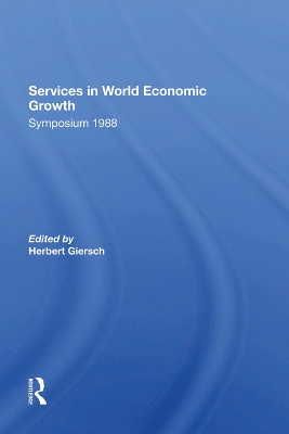 Book cover for Services In World Economic Growth