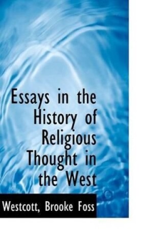 Cover of Essays in the History of Religious Thought in the West