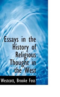 Book cover for Essays in the History of Religious Thought in the West