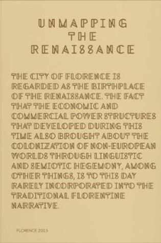 Cover of Unmapping the Renaissance