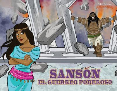 Book cover for Sansón, el guerrero poderoso