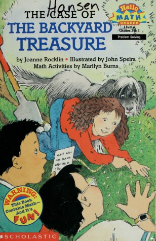 Book cover for The Case of the Backyard Treasure