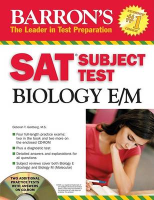 Book cover for Barron's SAT Subject Test Biology E/M