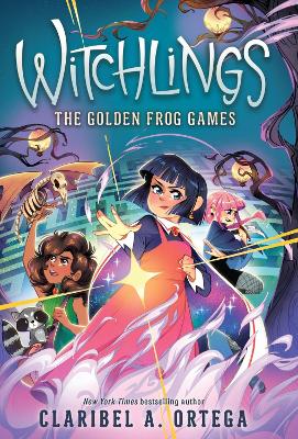 Book cover for The Golden Frog Games (Witchlings #2)