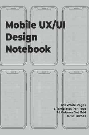 Cover of Mobile Ux/Ui Design Notebook