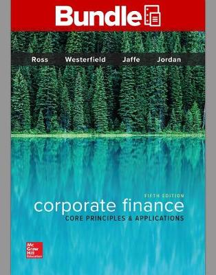 Book cover for Gen Combo Corporate LL Finance: Core Princples & Applications; Connect Access Card