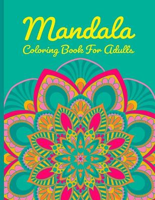 Book cover for Mandala Coloring Books for Adults